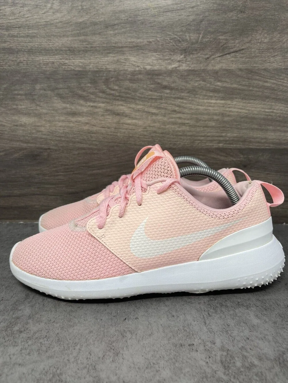 Nike Roshe G Golf Shoes Womens Size 9 Pink White Sneakers AA1851-600